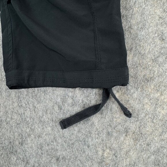 Alo Womens Cool Fit Pants Black Size Small Capri Stretch Pockets Hiking - Picture 7 of 11